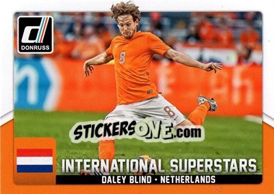 Sticker Daley Blind - Donruss Soccer 2015 n. IS-7 - Panini