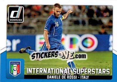 Sticker Daniele De Rossi - Donruss Soccer 2015 n. IS-9 - Panini
