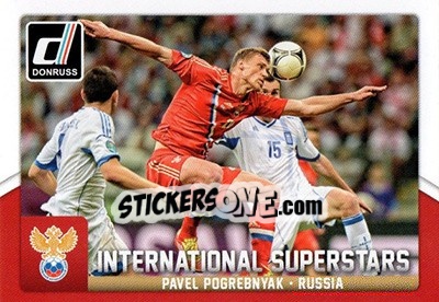 Sticker Pavel Pogrebnyak - Donruss Soccer 2015 - Panini