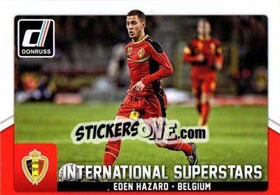 Sticker Eden Hazard - Donruss Soccer 2015 n. IS-14 - Panini