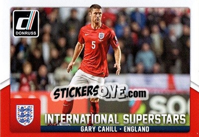 Sticker Gary Cahill - Donruss Soccer 2015 - Panini