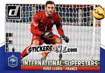 Sticker Hugo Lloris - Donruss Soccer 2015 n. IS-20 - Panini