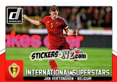Sticker Jan Vertonghen - Donruss Soccer 2015 - Panini
