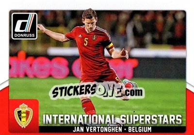Sticker Jan Vertonghen - Donruss Soccer 2015 n. IS-21 - Panini
