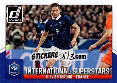Sticker Olivier Giroud - Donruss Soccer 2015 n. IS-35 - Panini