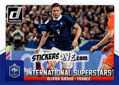 Cromo Olivier Giroud - Donruss Soccer 2015 - Panini