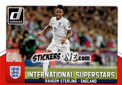 Sticker Raheem Sterling - Donruss Soccer 2015 - Panini