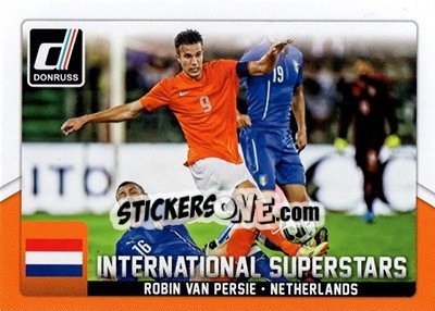 Sticker Robin van Persie - Donruss Soccer 2015 n. IS-43 - Panini