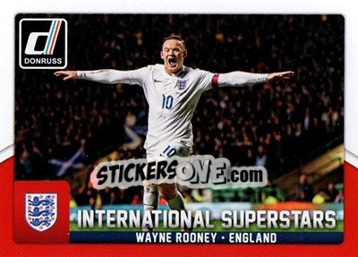 Sticker Wayne Rooney - Donruss Soccer 2015 n. IS-48 - Panini