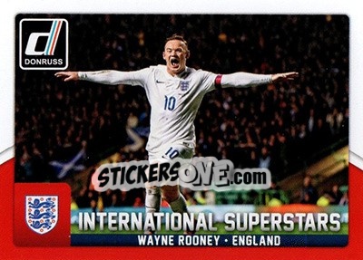 Cromo Wayne Rooney - Donruss Soccer 2015 - Panini