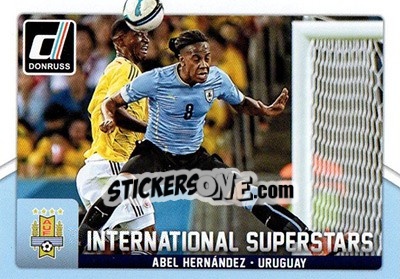 Sticker Abel Hernandez - Donruss Soccer 2015 - Panini