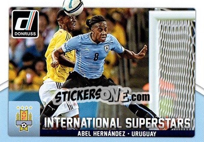 Figurina Abel Hernandez - Donruss Soccer 2015 - Panini