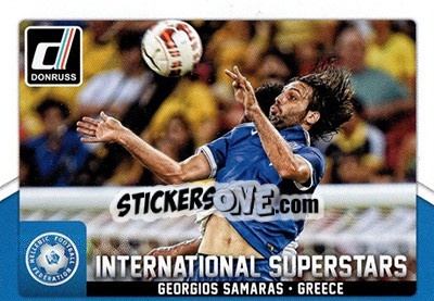 Sticker Georgios Samaras - Donruss Soccer 2015 n. IS-65 - Panini