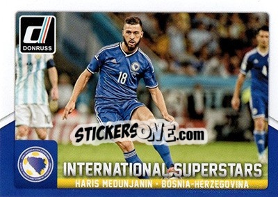 Sticker Haris Medunjanin - Donruss Soccer 2015 n. IS-67 - Panini