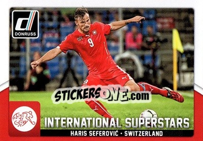 Sticker Haris Seferovic - Donruss Soccer 2015 n. IS-70 - Panini