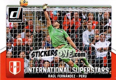 Sticker Raul Fernandez - Donruss Soccer 2015 n. IS-84 - Panini