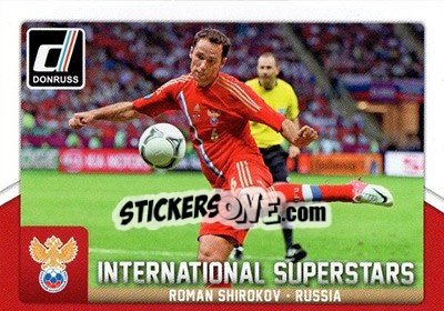 Sticker Roman Shirokov - Donruss Soccer 2015 n. IS-85 - Panini