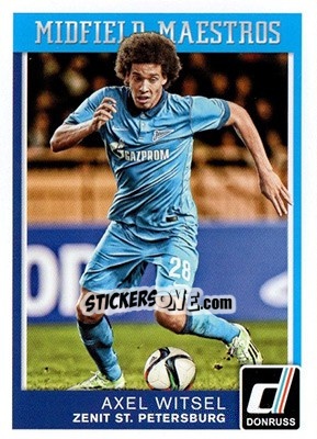 Figurina Axel Witsel - Donruss Soccer 2015 - Panini