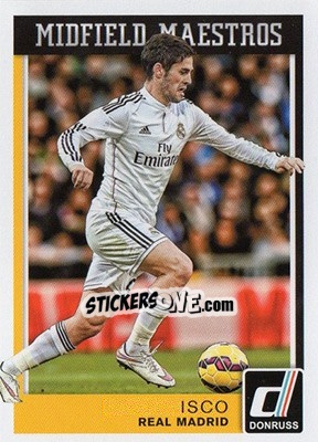 Figurina Isco - Donruss Soccer 2015 - Panini