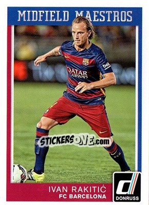 Sticker Ivan Rakitic - Donruss Soccer 2015 - Panini