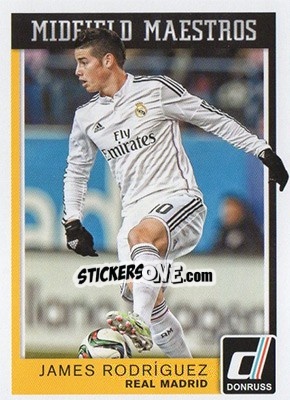 Sticker James Rodriguez - Donruss Soccer 2015 n. MM-12 - Panini