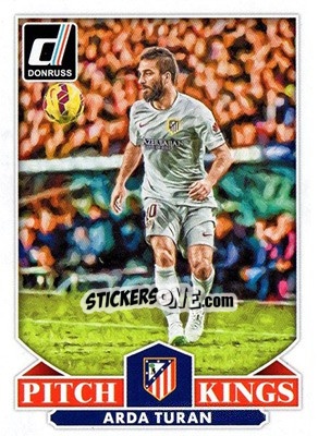 Sticker Arda Turan - Donruss Soccer 2015 - Panini