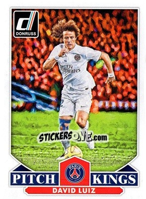 Sticker David Luiz - Donruss Soccer 2015 n. PK-5 - Panini