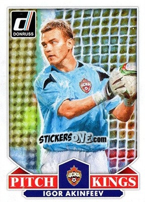 Sticker Igor Akinfeev - Donruss Soccer 2015 n. PK-12 - Panini
