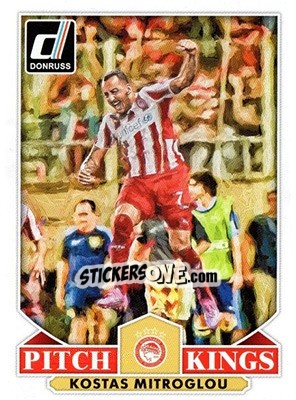 Sticker Kostas Mitroglou - Donruss Soccer 2015 n. PK-16 - Panini
