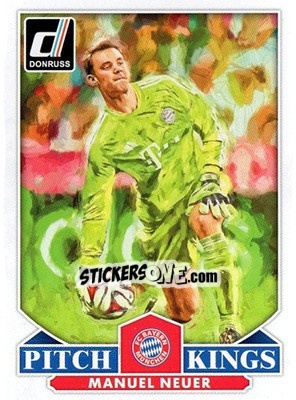 Sticker Manuel Neuer - Donruss Soccer 2015 n. PK-18 - Panini