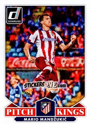 Sticker Mario Mandzukic - Donruss Soccer 2015 - Panini