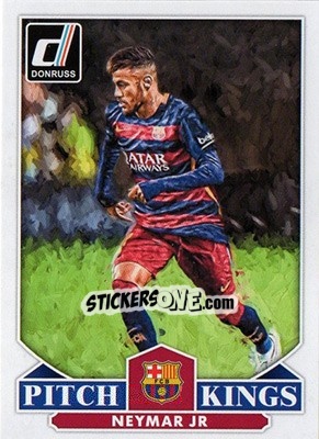 Sticker Neymar Jr - Donruss Soccer 2015 n. PK-21 - Panini