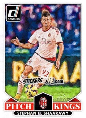 Sticker Stephan El Shaarawy - Donruss Soccer 2015 - Panini