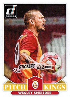 Sticker Wesley Sneijder - Donruss Soccer 2015 n. PK-24 - Panini