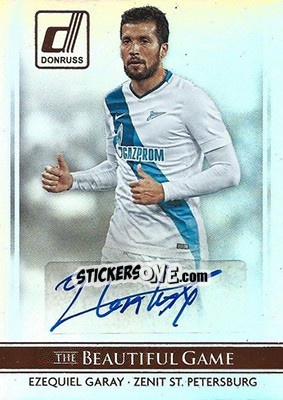 Cromo Ezequiel Garay - Donruss Soccer 2015 - Panini