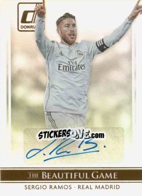 Sticker Sergio Ramos - Donruss Soccer 2015 n. BGS-8 - Panini