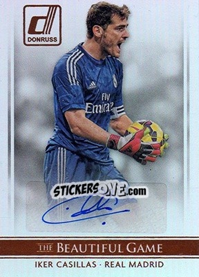 Sticker Iker Casillas - Donruss Soccer 2015 n. BGS-10 - Panini