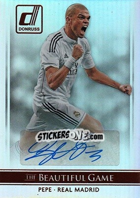 Sticker Pepe - Donruss Soccer 2015 n. BGS-13 - Panini