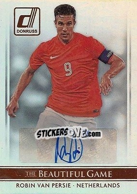 Sticker Robin van Persie - Donruss Soccer 2015 n. BGS-25 - Panini