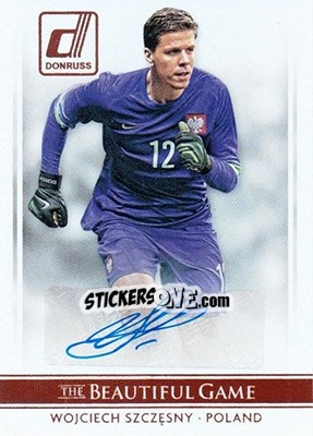 Sticker Wojciech Szczesny - Donruss Soccer 2015 n. BGS-34 - Panini