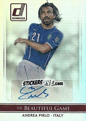 Sticker Andrea Pirlo - Donruss Soccer 2015 n. BGS-35 - Panini