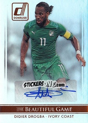 Sticker Didier Drogba - Donruss Soccer 2015 n. BGS-41 - Panini