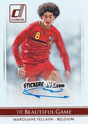 Sticker Marouane Fellaini - Donruss Soccer 2015 n. BGS-49 - Panini