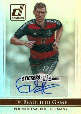 Sticker Per Mertesacker - Donruss Soccer 2015 n. BGS-56 - Panini