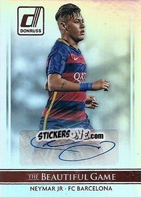 Sticker Neymar Jr - Donruss Soccer 2015 n. BGS-58 - Panini