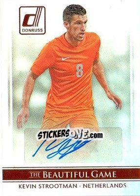 Sticker Kevin Strootman - Donruss Soccer 2015 n. BGS-61 - Panini
