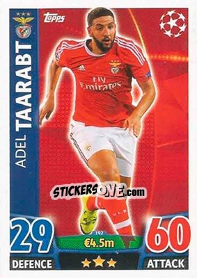 Figurina Adel Taarabt - UEFA Champions League 2015-2016. Match Attax - Topps