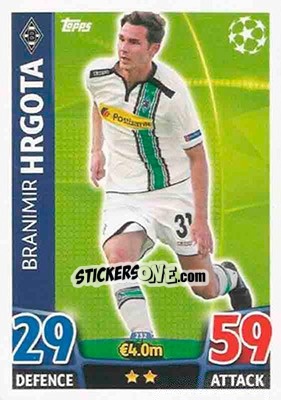 Sticker Branimir Hrgota - UEFA Champions League 2015-2016. Match Attax n. 232 - Topps
