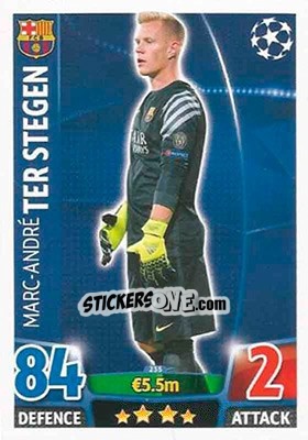 Sticker Marc-André ter Stegen - UEFA Champions League 2015-2016. Match Attax - Topps