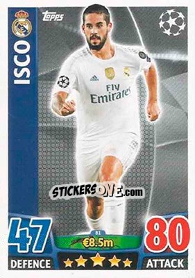 Sticker Isco